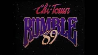 WCW CHITOWN RUMBLE WCW wrestlingshow wrestlingcommunity wrestling [upl. by Esmerolda648]