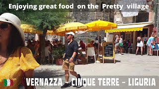 🇮🇹Vernazza Italy Sammer Walk Tour Street Food Cinque Terre Liguria [upl. by Luis]