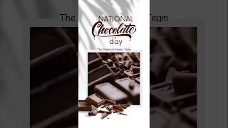 Happy Chocolate Day May your day be filled with sweetness joy and lots of delicious chocolate 🍫🍪🤎 [upl. by Leak]