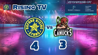 Oxford Rising Stars Vs Cardiff Canucks Highlights [upl. by Serilda423]