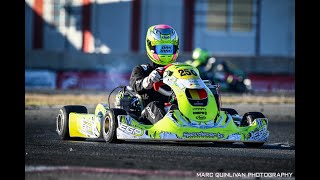 Ean Eyckmans Karting 2023 IAME Winter Cup Valencia [upl. by Yadnus984]