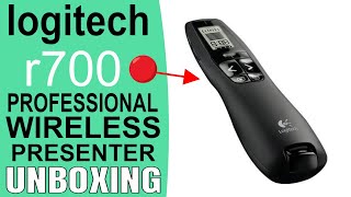 Logitech R700 Professional Presenter Unboxing [upl. by Iniffit]