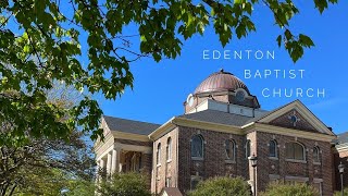 Edenton Baptist Church  October 20 2024  Sunday Worship Service [upl. by Nairrot757]