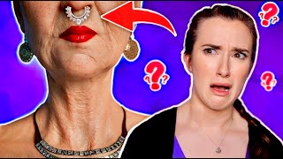 Woman Forces her Parents to get a Nose Piercing [upl. by Ancier887]