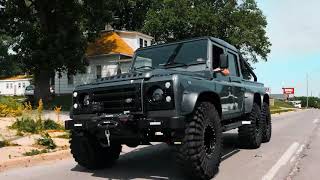 The Defender 6X6 restoration By Monarch  Perfect Blend of Metal Design and Craftsmanship [upl. by Erlond]