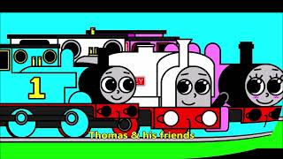 Thomas amp Friends Roll Call Song But Its Russian [upl. by Summons]