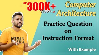 L114 Question on Instruction Format  Computer Organization  UGC NTA NET June 2021 [upl. by Wilma]