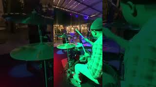 Drum cam Cover Cinderella at Basamo Space youtubeshorts drumcam roone [upl. by Semadar]