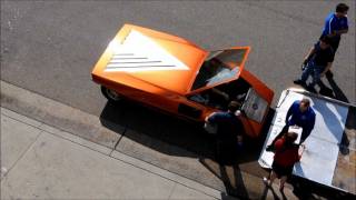 Lancia Stratos HF ZERO  the Petersen Automobile Museum Los Angeles [upl. by Annuhsal243]