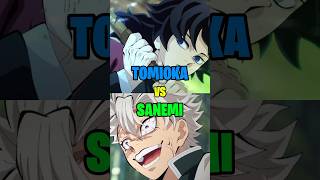 Tomioka Vs Sanemi demonslayer kimetsunoyaiba anime [upl. by Retxab719]