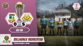 MELHORES MOMENTOS  JARAGUAENSE 0 X 5 CRICIÚMA  CAMPEONATO CATARINENSE FEMININO ADULTO 2023 [upl. by Nonarb]