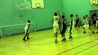 Harrow High Basketball HHS v Lampton 18th January 12 [upl. by Lehcim]