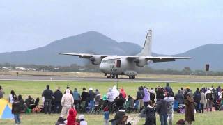 Spartan C27J emergency descent Italian Air Force Avalon Air Show 2011 HD [upl. by Lasko]