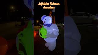 Inflatables Halloween decorations [upl. by Hilliard]