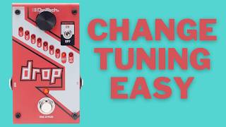 How to get 8 Guitars in 1 Pedal DigiTech Drop [upl. by Aicella487]