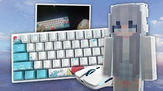 ASMR MINECRAFT KEYBOARD  MOUSE  RELAX [upl. by Mairam]