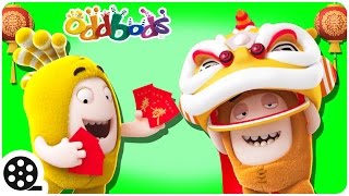 Cartoon  Oddbods Visit China  Funny Videos For Children [upl. by Idona]