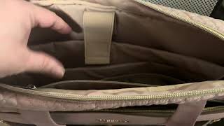 Review of BAGSMART 173156 Inch Laptop Bag [upl. by Eiramacissej]