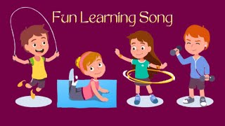 Kids in Training Song 🚂  Fun Learning Song for Kids  Sing and Dance Along [upl. by Crescin]