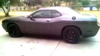 Dodge Challenger Plasti Dip Wheels Emblems Side Marker amp Grill Surround [upl. by Levitus239]