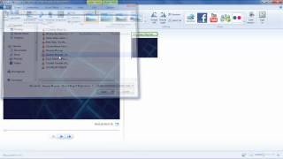 How to create a lyrics video with Windows Live Movie Maker [upl. by Terchie]