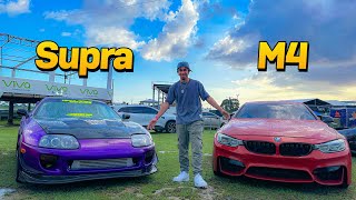 Infiltramos Un Supra De 1000HP Y Mi M4 F82 En Un Evento De Drift [upl. by Kreiker]