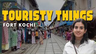 Touristy Things we did in Fort Kochi 🏝️🏰 🛍️ 🛶 [upl. by Alam]