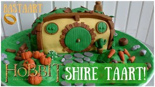 Hoe maak je een Hobbit Shire Taart Lord of the Rings Taart  Bakken met Bastaart [upl. by Kier]