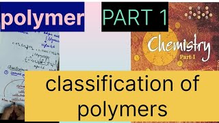 polymer class 12 chemistry classification of polymers [upl. by Hsetirp]