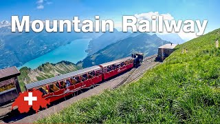 Scenic Ride on the Brienz Rothorn Bahn  Stunning Swiss Mountain Railway Adventure [upl. by Aviv312]