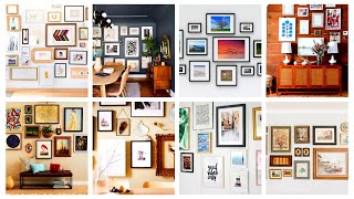 Best amp Inspiring Gallery Wall Designs For Home  Make A Beautiful Gallery  Home Decoration Place [upl. by Ifok41]