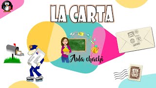 La Carta y sus partes  Aula chachi  Vídeos educativos para niños [upl. by Ahsieker]