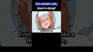 Zoros reaction when Nami collapsed [upl. by Cis385]