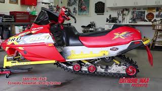 58002000 Economy Snowmobile Dolly System  Red [upl. by Bigod388]