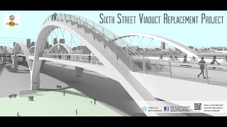 Sixth Street Viaduct Replacement Project  Project Update Oct 6 2014 [upl. by Eaned]