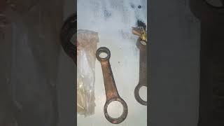 Crank connecting Rod for most popular india moped model H puch H Majestic Moped jabalpur MP India 🇮🇳 [upl. by Enomor]