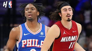 Miami Heat vs Philadelphia 76ers  Full Game Highlights  February 14 2024  202324 NBA Season [upl. by Akerdnahs]