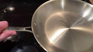 Tramontina Seattle TriPly Clad Stainless Steel 12Inch Frying Pan [upl. by Glenden]