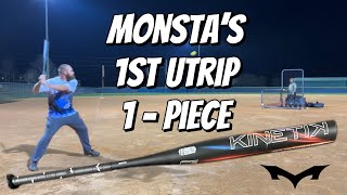 Monsta Kinetik Softball Bat Review [upl. by Norword]