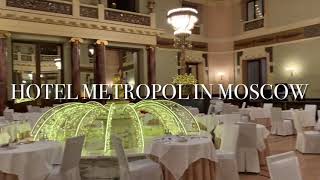 Hotel Metropol Moscow breakfast モスクワメトロポールホテル朝食が超豪華ハーブの生演奏付き？！ [upl. by Stevana25]