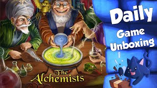 The Quacks of Quedlinburg The Alchemists  Daily Game Unboxing [upl. by Ahsirahc]