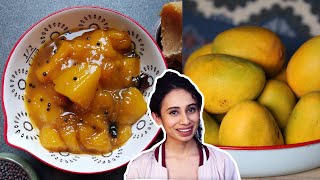 How To Make South Indian Style Mango Chutney  Sweet and Spicy Mango Chutney Recipe [upl. by Bud]