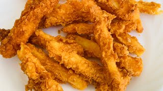 Potato Zinger French Fries Recipe  Crispy Kfc french Fries Recipe  Easy to make Crispy Fries [upl. by Shivers]