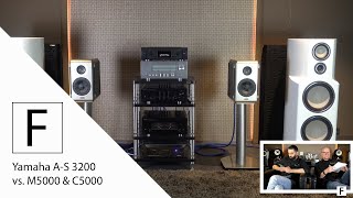 Vollverstärker vs Vor Endstufen Kombination  Yamaha AS 3200 vs Yamaha M5000 amp C5000  Hifi Test [upl. by Stamata]