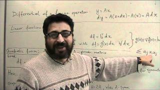 Lecture 23 Derivatives of multivariate functions Gradient and Hessian [upl. by Assela]