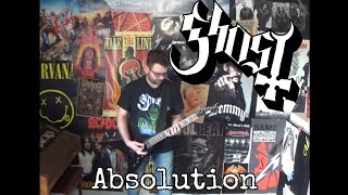 Ghost  Absolution guitar cover [upl. by Arodnap]