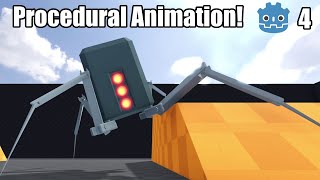 NEW Procedural Animation In Godot 40 [upl. by Airdnahs]