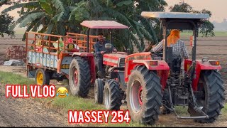 Massey 254🔥massey 2635❤️‍🔥9 ft super seedar💯dashmesh❤️masseywalepb65 [upl. by Sella831]