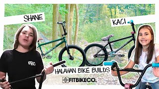 How to Build a Custom BMX Bike with Shane amp Kaci Halahan [upl. by Lenhard]