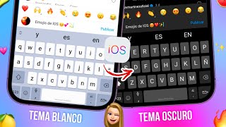 TECLADO DE IPHONE PARA ANDROID CON SONIDO [upl. by Oirasan643]